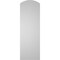 Ekena Millwork Arch Top Surface Mount PVC Gable Vent: Functional, w/ 3-1/2"W x 1"P Standard Frame, 12"W x 36"H GVPAR12X3601SF - alternate 3